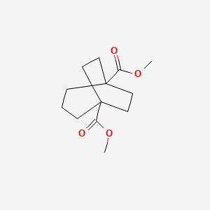 molecular formula C13H20O4 B1530528 Dimethyl bicyclo[3.2.2]nonane-1,5-dicarboxylate CAS No. 942999-92-0