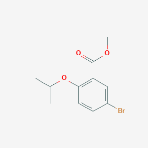 molecular formula C11H13BrO3 B1530529 Methyl 5-bromo-2-(propan-2-yloxy)benzoate CAS No. 860695-50-7