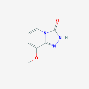 molecular formula C7H7N3O2 B1530535 8-methoxy-2H,3H-[1,2,4]triazolo[4,3-a]pyridin-3-one CAS No. 1279089-06-3