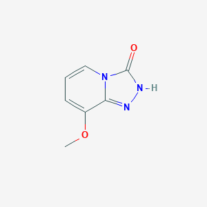 molecular formula C7H7N3O2 B1530535 8-methoxy-2H-[1,2,4]triazolo[4,3-a]pyridin-3-one CAS No. 1279089-06-3
