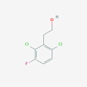 molecular formula C8H7Cl2FO B1530561 2-(2,6-二氯-3-氟苯基)乙醇 CAS No. 1571065-36-5