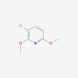 molecular formula C7H8ClNO2 B1530579 3-Chloro-2,6-dimethoxypyridine CAS No. 158609-09-7