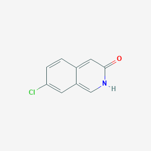 molecular formula C9H6ClNO B1530586 7-Chloroisoquinolin-3(2H)-one CAS No. 1175272-80-6