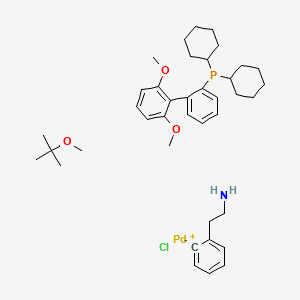 molecular formula C39H57ClNO3PPd B1530589 SPhos 钯环 CAS No. 1028206-58-7