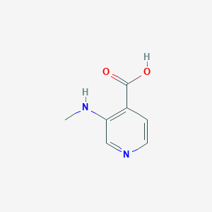 molecular formula C7H8N2O2 B1530592 3-(甲基氨基)异烟酸 CAS No. 1461602-59-4