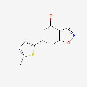 6-(5-methyl-2-thienyl)-6,7-dihydro-1,2-benzisoxazol-4(5H)-one