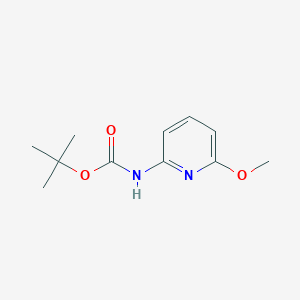 molecular formula C11H16N2O3 B153061 tert-Butyl (6-methoxypyridin-2-yl)carbamate CAS No. 855784-40-6
