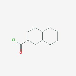 molecular formula C11H17ClO B1530615 Decahydronaphthalene-2-carbonyl chloride CAS No. 165378-13-2