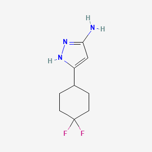 3-(4,4-Difluorocyclohexyl)-1H-pyrazol-5-amine