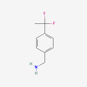 (4-(1,1-Difluoroethyl)phenyl)methanamine