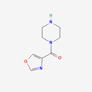 1-(1,3-Oxazole-4-carbonyl)piperazine