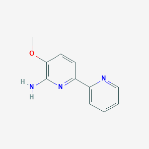 3-Methoxy-6-(pyridin-2-yl)pyridin-2-amine