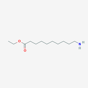 molecular formula C12H25NO2 B15306391 Ethyl 10-aminodecanoate 