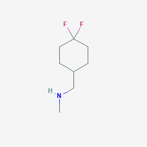 1-(4,4-difluorocyclohexyl)-N-methylmethanamine