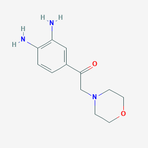 1-(3,4-diaMinophenyl)-2-Morpholinoethanone