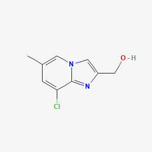 (8-Chloro-6-methylimidazo[1,2-a]pyridin-2-yl)methanol