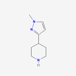 4-(1-methyl-1H-pyrazol-3-yl)piperidine