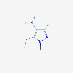 5-ethyl-1,3-dimethyl-1H-pyrazol-4-amine