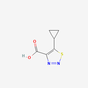 5-Cyclopropyl-1,2,3-thiadiazole-4-carboxylic acid