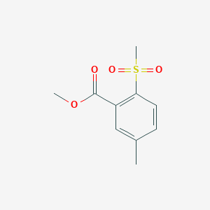 molecular formula C10H12O4S B1530679 Methyl 5-Methyl-2-(methylsulfonyl)benzoate CAS No. 1368374-12-2