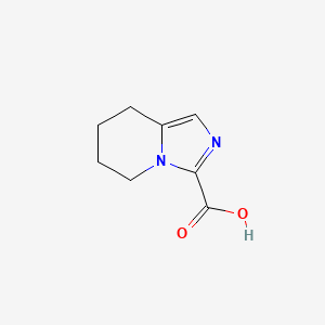 5,6,7,8-Tetrahydroimidazo[1,5-a]pyridine-3-carboxylic acid