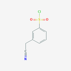 3-(Cyanomethyl)benzene-1-sulfonyl chloride