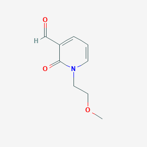 1-(2-Methoxyethyl)-2-oxo-1,2-dihydropyridine-3-carbaldehyde