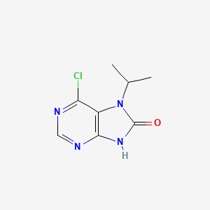 6-Chloro-7-isopropyl-7h-purin-8(9h)-one