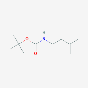molecular formula C10H19NO2 B15307193 Tert-butyl 3-methylbut-3-enylcarbamate 