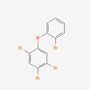 molecular formula C12H6Br4O B1530729 2,2',4,5-Tetrabromodiphenyl ether CAS No. 337513-55-0