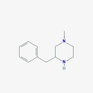 molecular formula C12H18N2 B153073 3-Benzyl-1-methylpiperazine CAS No. 137539-25-4