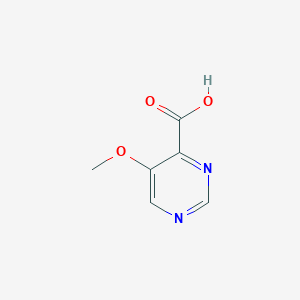 molecular formula C6H6N2O3 B1530734 5-Methoxypyrimidine-4-carboxylic acid CAS No. 1246632-76-7