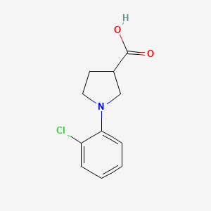 1-(2-Chlorophenyl)pyrrolidine-3-carboxylic acid