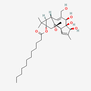 Dodecanoic acid ingenol ester