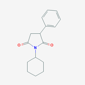 2,5-Pyrrolidinedione, 1-cyclohexyl-3-phenyl-