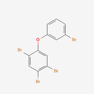 molecular formula C12H6Br4O B1530800 2,3',4,5-Tetrabromodiphenyl ether CAS No. 446254-37-1