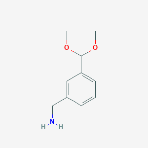 [3-(Dimethoxymethyl)benzyl]amine