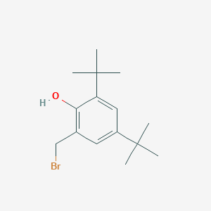 molecular formula C15H23BrO B1530816 2,4-Di-tert-butyl-6-(bromomethyl)phenol CAS No. 194734-57-1