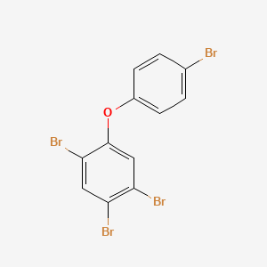molecular formula C12H6Br4O B1530821 2,4,4',5-Tetrabromodiphenyl ether CAS No. 446254-42-8