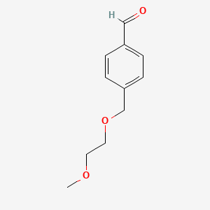 4-[(2-Methoxyethoxy)methyl]benzaldehyde
