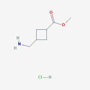 Methyl 3-(Aminomethyl)cyclobutanecarboxylate Hydrochloride