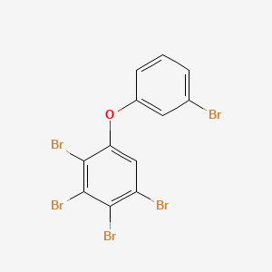 molecular formula C12H5Br5O B1530838 2,3,3',4,5-Pentabromodiphenyl ether CAS No. 446254-69-9