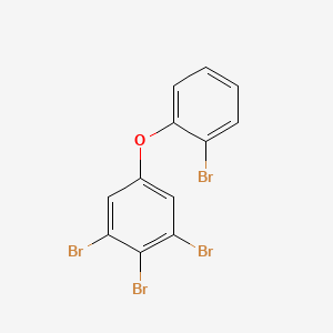 molecular formula C12H6Br4O B1530858 2,3',4',5'-Tetrabromodiphenyl ether CAS No. 446254-43-9