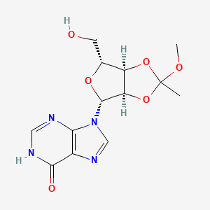 molecular formula C13H16N4O6 B1530859 2',3'-O-(1-Methoxyethylidene)inosine CAS No. 65870-99-7