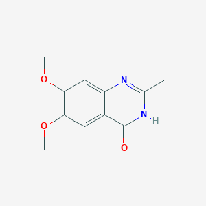 molecular formula C11H12N2O3 B1530884 6,7-Dimethoxy-2-methylquinazolin-4-ol CAS No. 35241-23-7