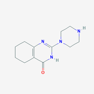 2-(piperazin-1-yl)-5,6,7,8-tetrahydroquinazolin-4(3H)-one