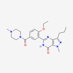 molecular formula C23H30N6O3 B1530887 Desmethyl Carbodenafil CAS No. 147676-79-7