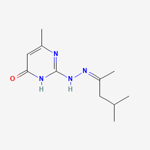 4-Methyl-2-pentanone (4-hydroxy-6-methyl-2-pyrimidinyl)hydrazone