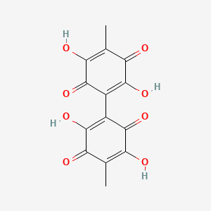molecular formula C14H10O8 B1530899 Oosporein CAS No. 475-54-7