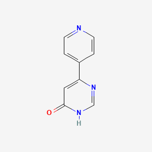 molecular formula C9H7N3O B1530911 6-Pyridin-4-ylpyrimidin-4-ol CAS No. 1026857-25-9